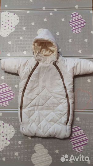 Зимний конверт в коляску