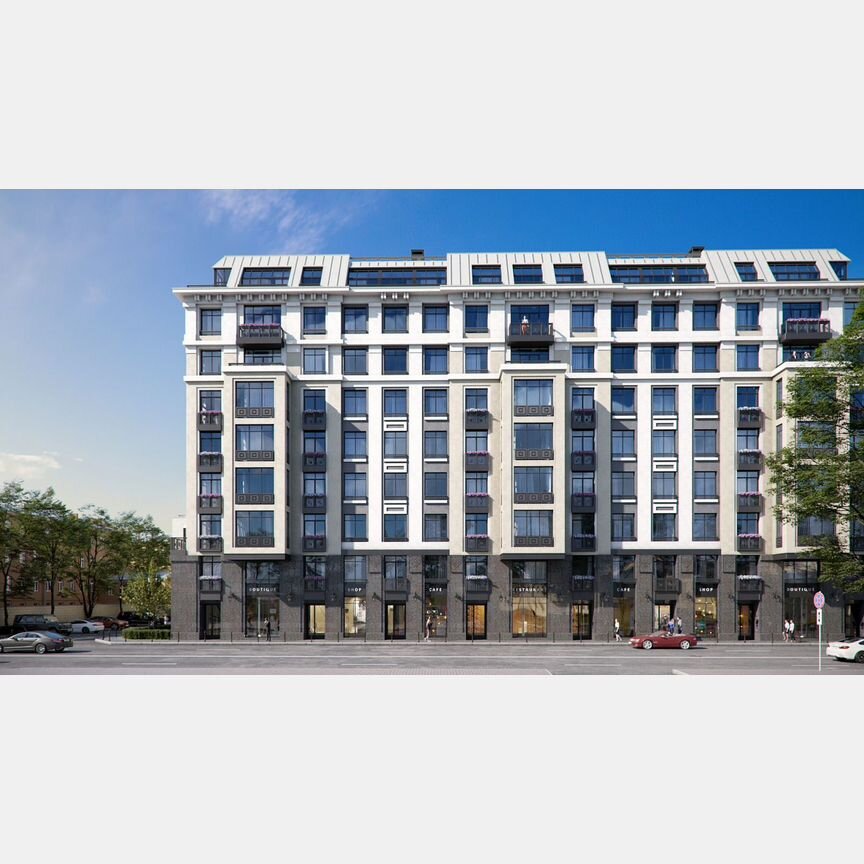 3-к. квартира, 103,2 м², 5/9 эт.