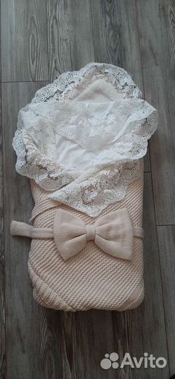 Плед детский на выписку