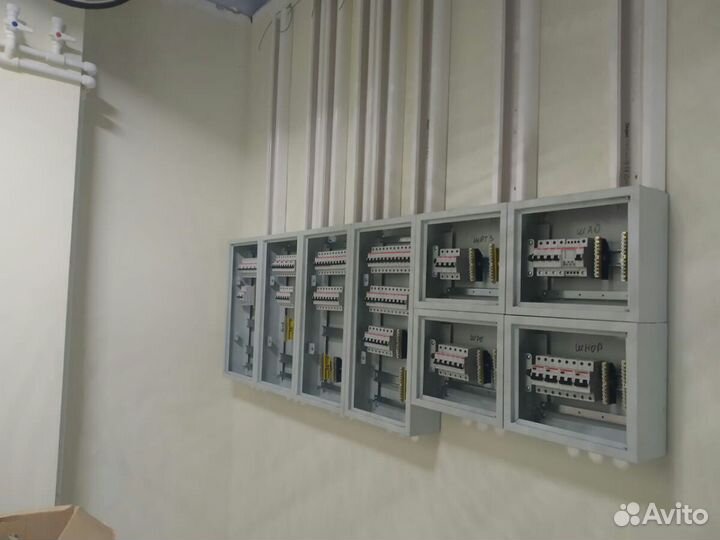 Электрик,электромонтаж, бригада, сборка грщ