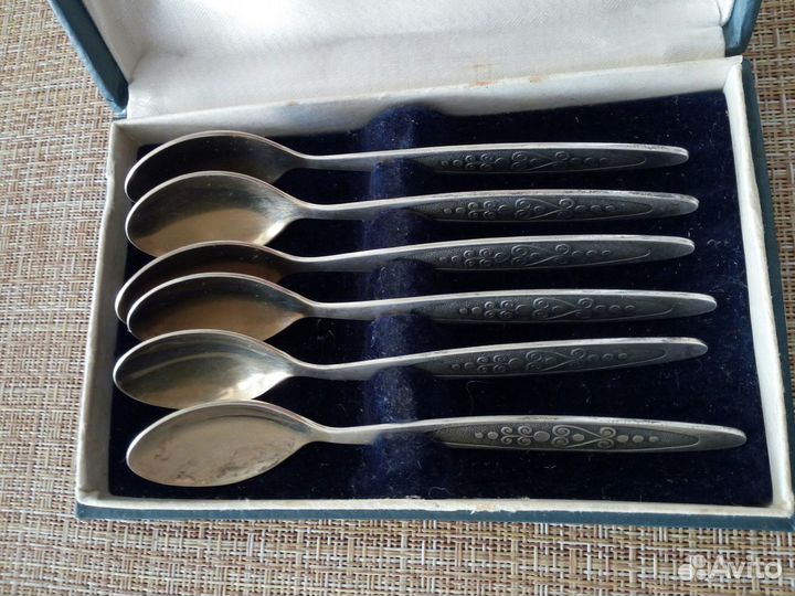 Чайные позолоченные ложки СССР