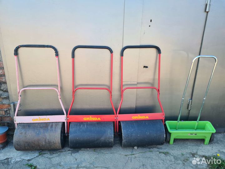 Каток для газона садовый