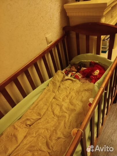 Детская кровать от 3 лет с матрасом бу