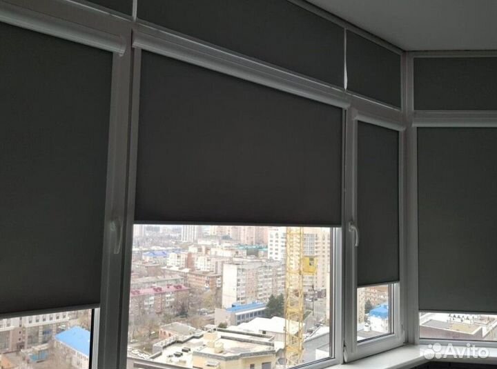 Рулонные кассетные шторы блекаут J2042-E3460