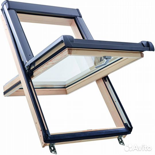 Мансардные Окна Roto R45 однокамерные