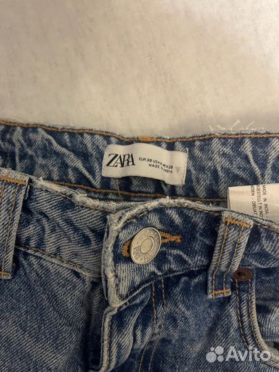 Джинсы mom zara