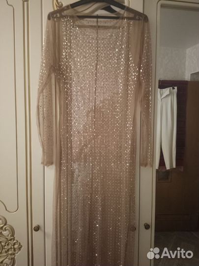 Прозрачное платье