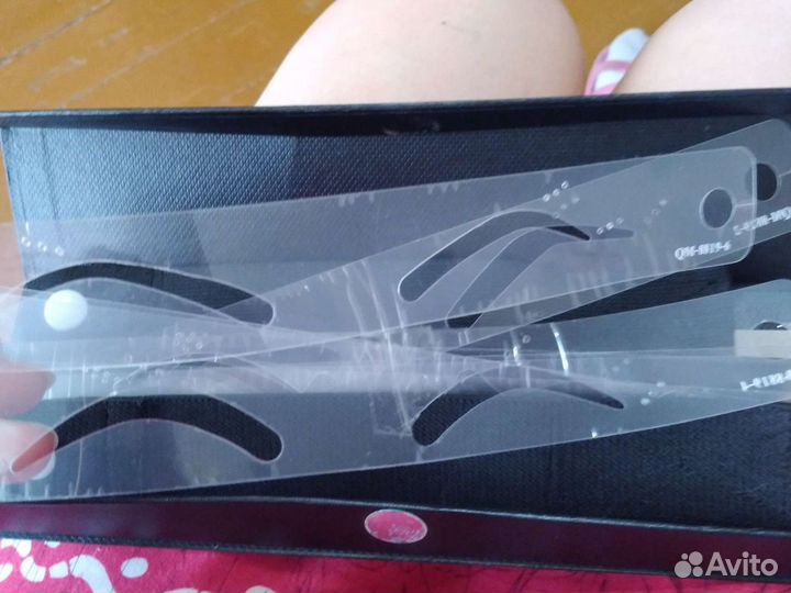 Трафареты для бровей. Татуаж