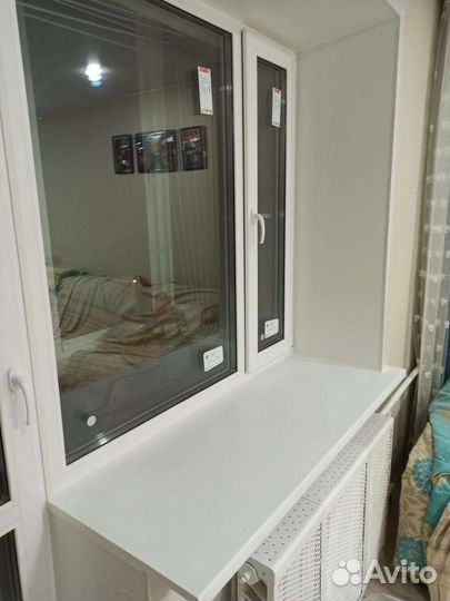 Балкон/Готовые окна/Балконная дверь