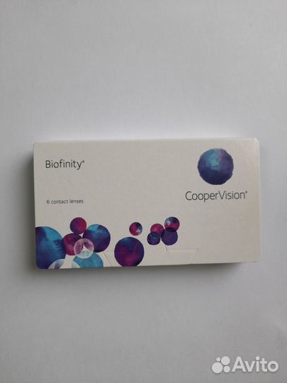 Biofinity контактные линзы для глаз