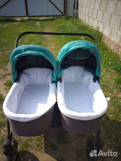 Коляска для двойни 2 в 1