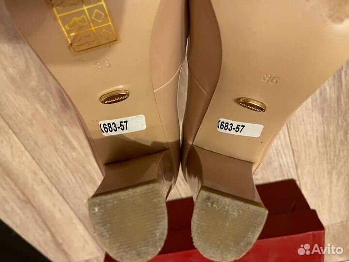 Туфли натуральная кожа новые