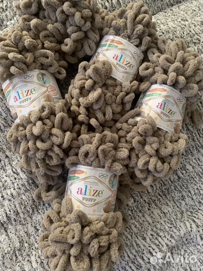 Пряжа alize puffy