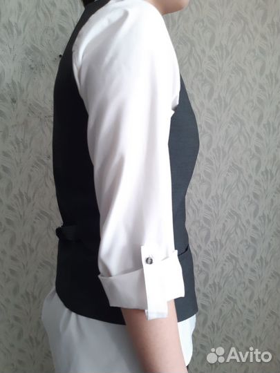 Жилет (Пеплос) школьный на девочку р.145-150