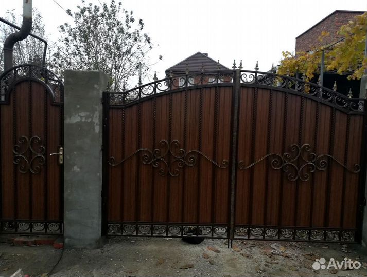Кованные ворота от производителя