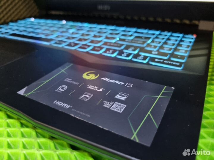 Ноутбук MSI Игровой Ryzen 5 5600/RX 6600 8Gb