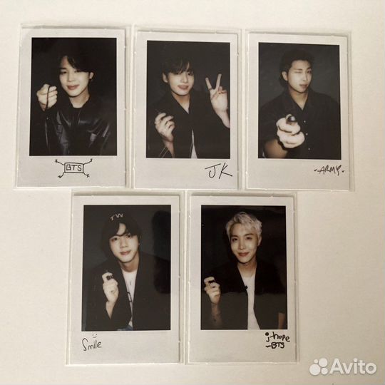 Полароиды Us Ourselves & BTS «We»