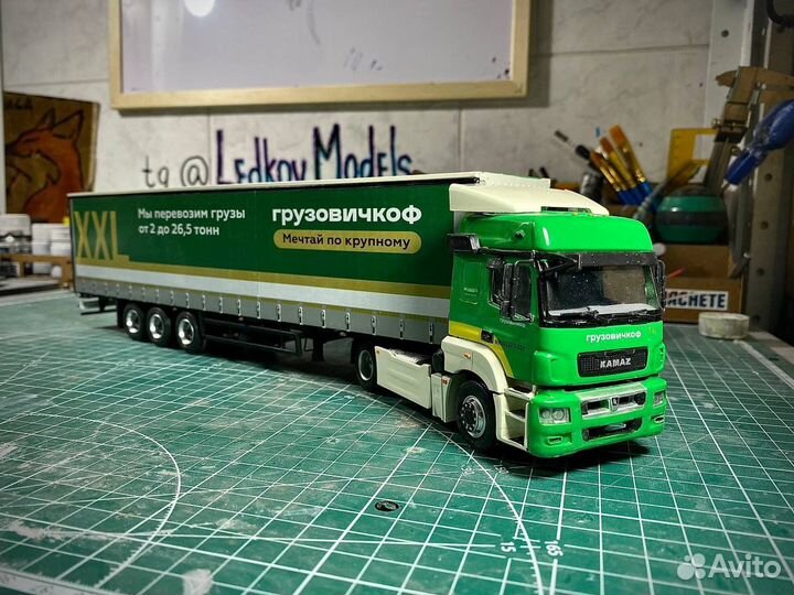 Сборка, покраска масштабных моделей на заказ