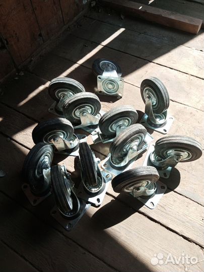 Колеса поворотные для тележки