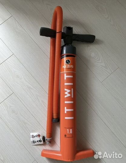 Насос двойного действия itiwit из декатлона