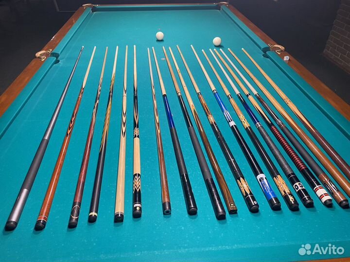 Кий для русского бильярда / пула / снукера / чехлы