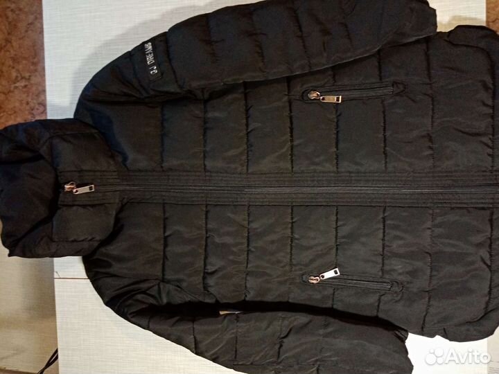 Пальто дев. утеплённое(демисезон) 6-8лет р.122-128