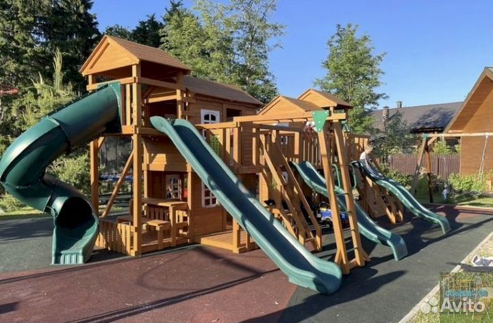 Комплекс с бельгийской горкой