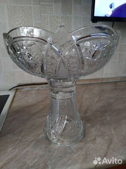 Ваза хрустальная СССР трансформер