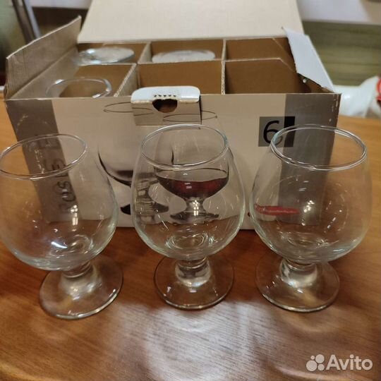 Бокалы набор 6 штук