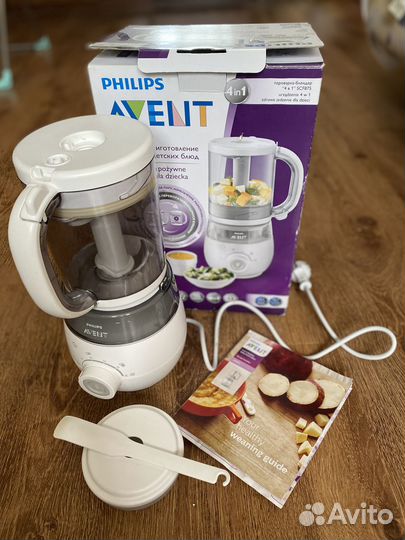Пароварка блендер avent