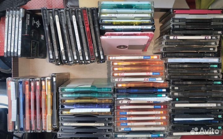 Минидиск MD mini disc 60, 74, 80 min