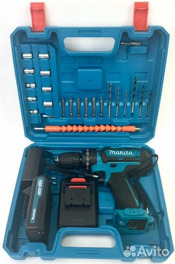 Аккумуляторная дрель шуруповерт makita 26v