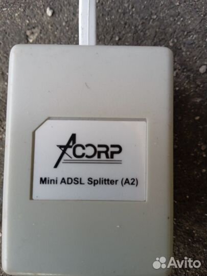 Adsl splitter сплиттер адсл