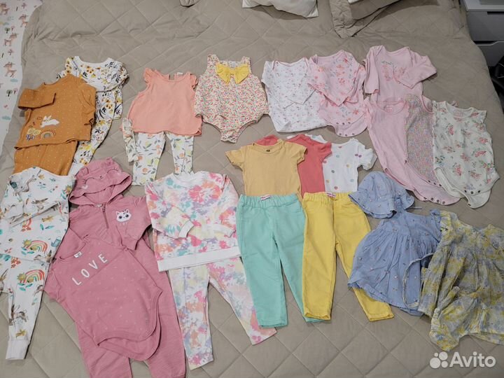 Одежда для девочки 9-12 (74-80, 80, 86)