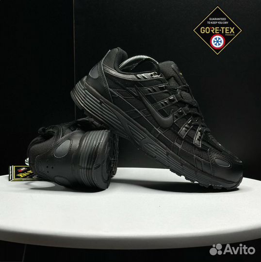 Кроссовки зимние Nike P-6000 black