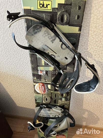 Сноуборд bone с ботинками