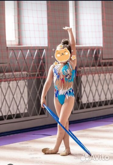 Купальник для художественной гимнастики 116/128