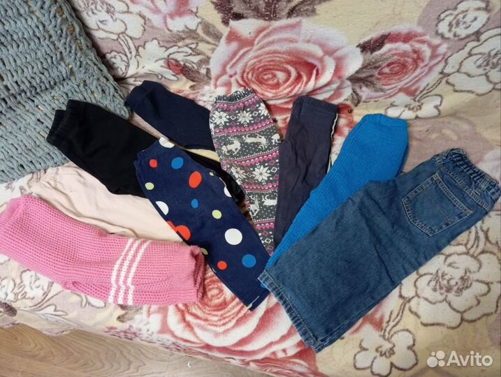 Детские вещи на девочку пакетом 86 92