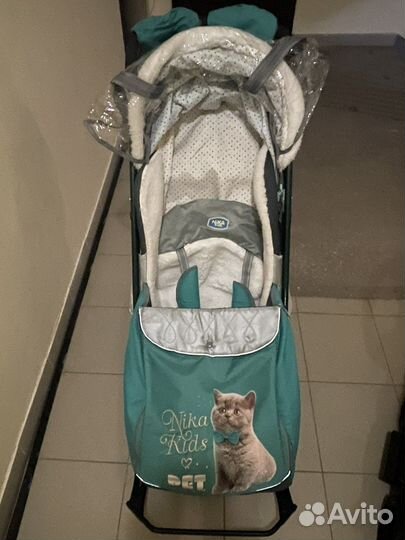 Коляска санки