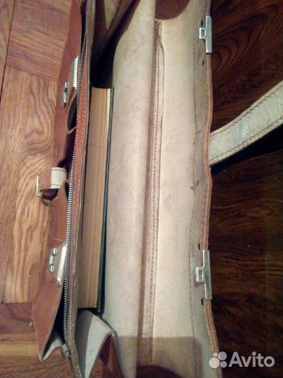 Портфель кожаный Винтаж