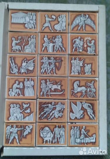 Спички набор коллекция 