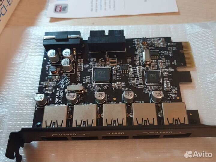 USB 3.0 карта расширения orico pci-e x1