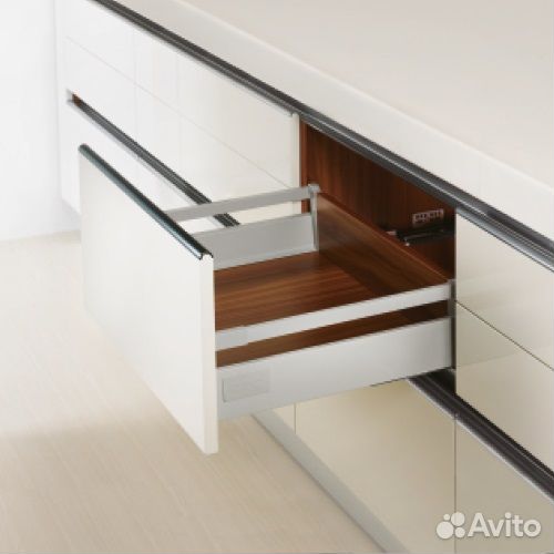 Комплект ящика Dragon Box 450 мм с рейлингом, серы