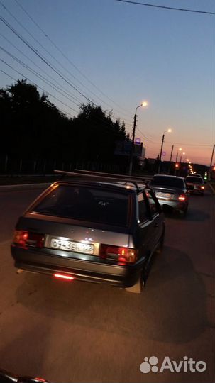 Бампер задний ваз 2114