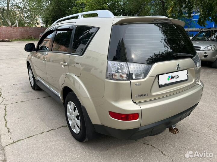 Mitsubishi Outlander 2.4 CVT, 2008, 180 000 км