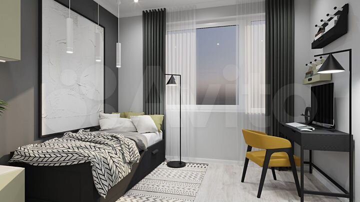 Квартира-студия, 20,6 м², 2/10 эт.