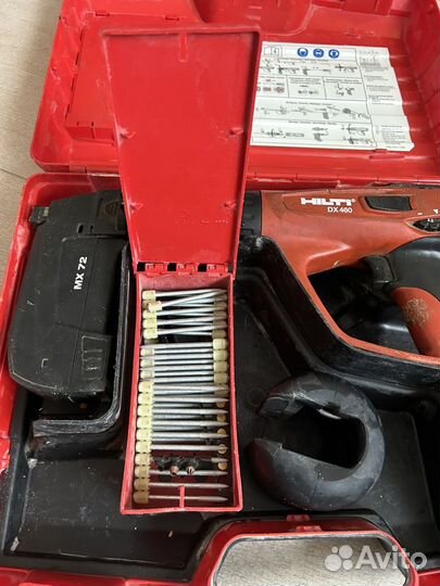 Монтажный пистолет hilti DX 460-MX