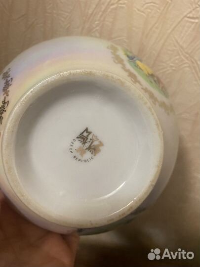 Салатник чешский фарфоровый Мадонна