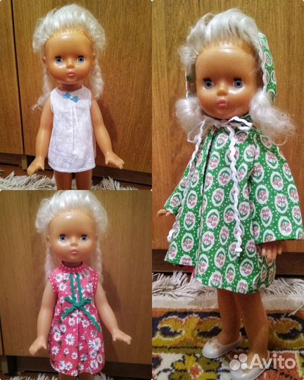 Кукла СССР. Одежда для советских кукол 45 см
