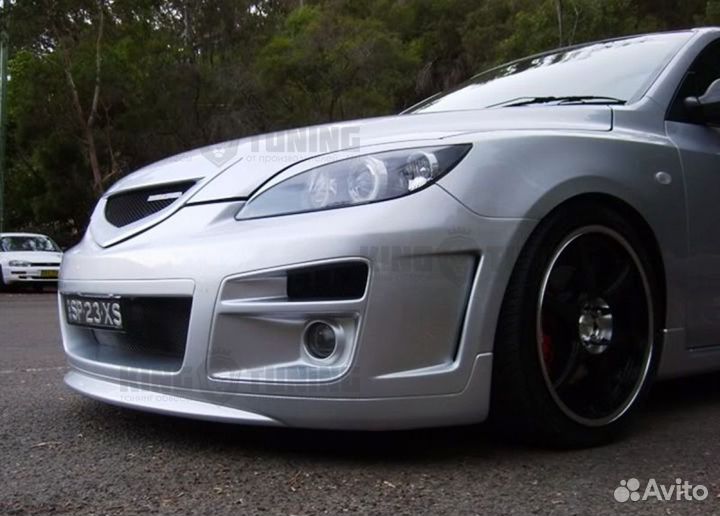 Бампер AutoExe для Mazda 3 Hatchback